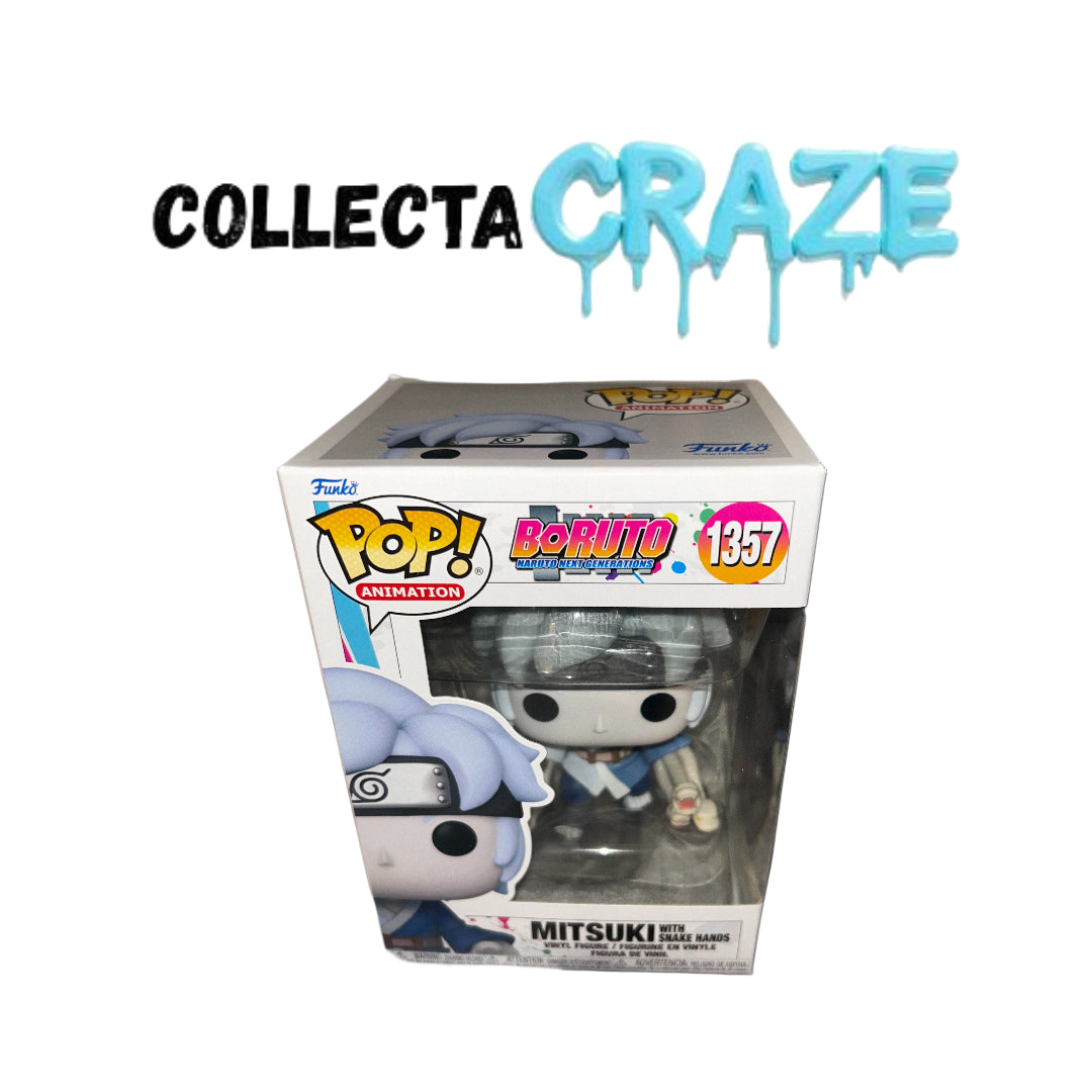 Mitsuki W/ Snake Hands - #1357 - Funko Pop! - Boruto Naruto Next Generation