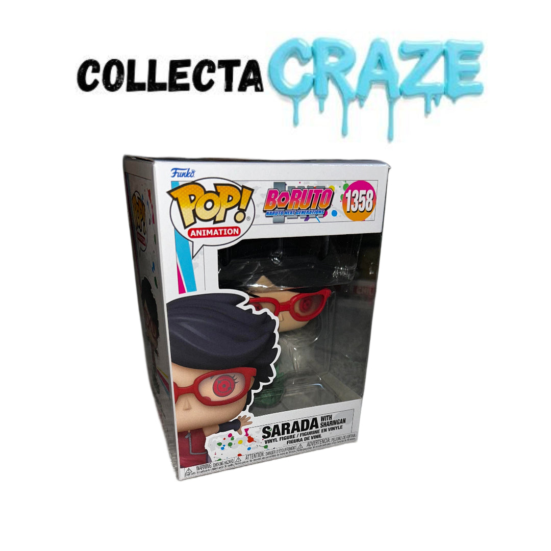 Sarada With Sharingan - #1358 - Funko Pop! - Animation - Boruto Naruto Next Generations