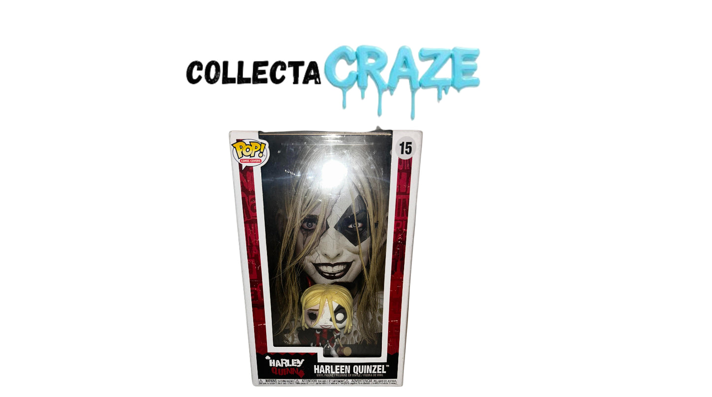 Harleen Quinzel - #15 - Funko Pop! - DC - Comic Cover