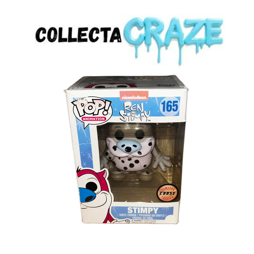 Stimpy - #165 - Funko Pop! - Chase Edition - Animation - Red And Stimpy