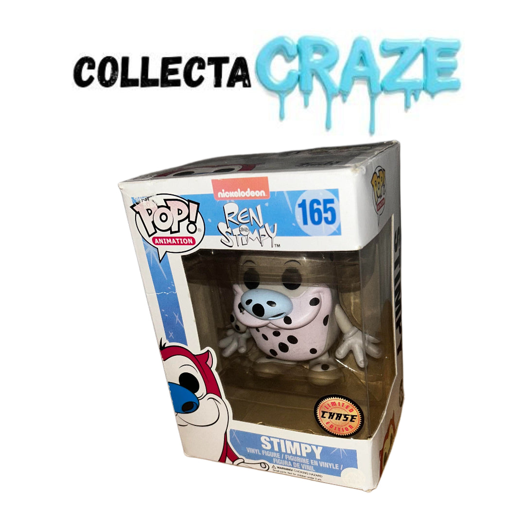 Stimpy - #165 - Funko Pop! - Chase Edition - Animation - Red And Stimpy