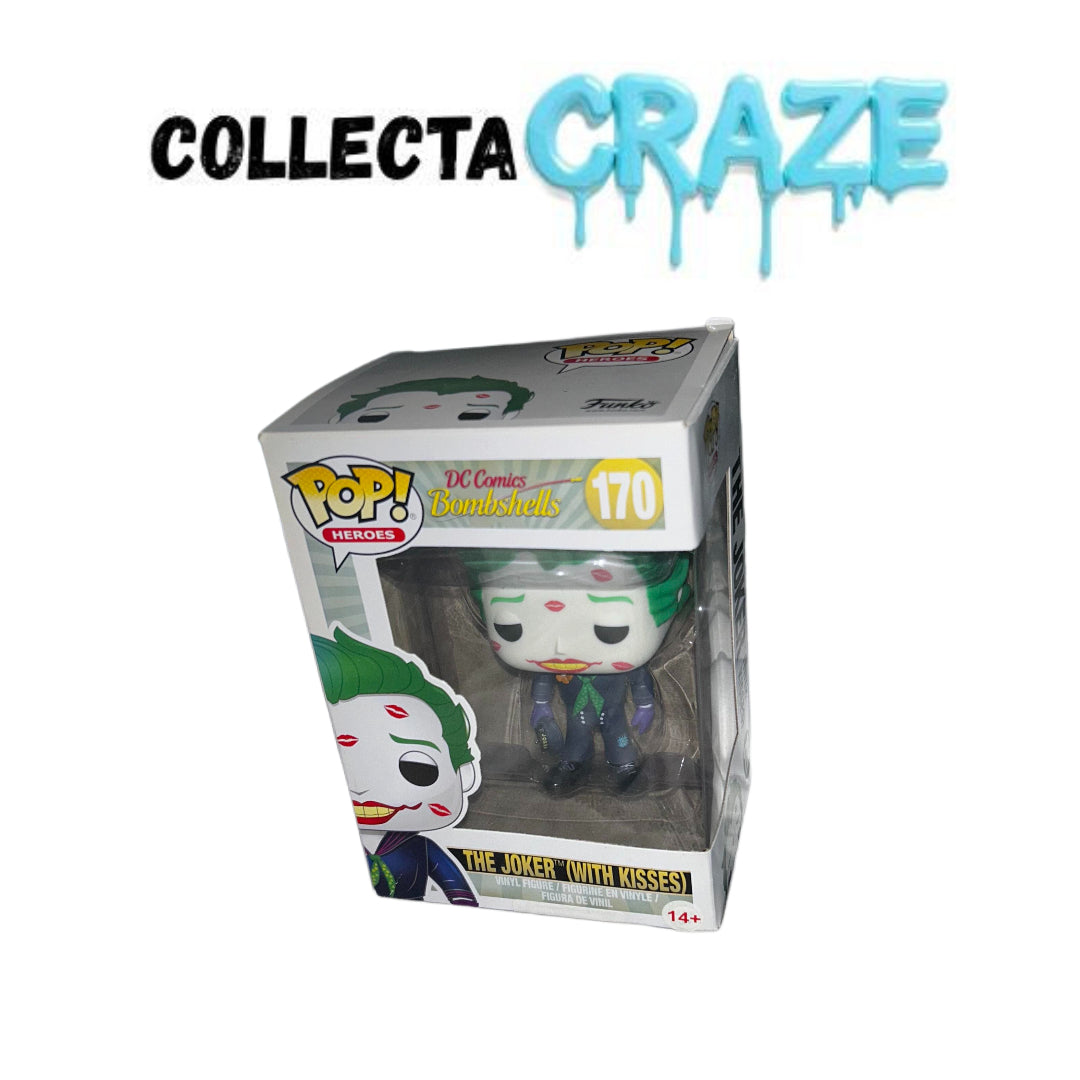 The Joker (With Kisses) - #170 - Funko Pop! - Heroes - DC Comics Bombshells
