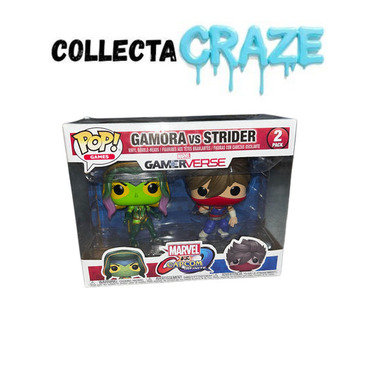 Gamora Vs Strider - 2 Pack - Funko Pop! - Games - Marvel - Capcom
