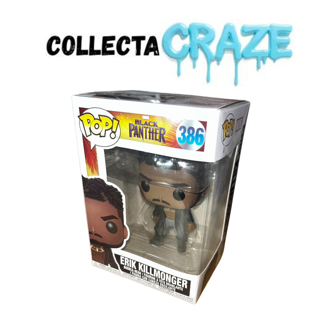 Erik Killmonger - #386 - Funko Pop! - Marvel - Black Panther