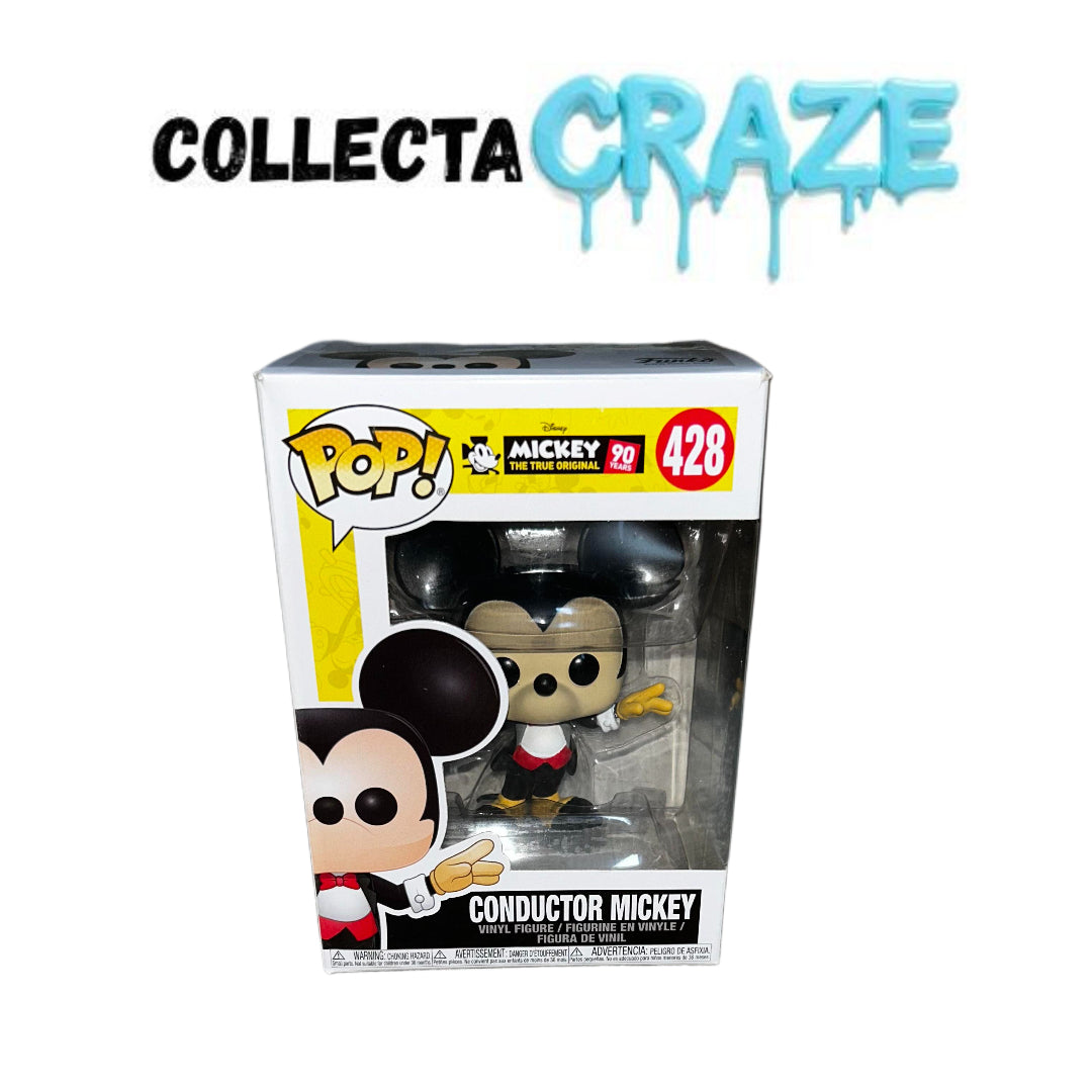 Conductor Mickey - #428 - Funko Pop! - Disney - Mickey The True Original 90 Years