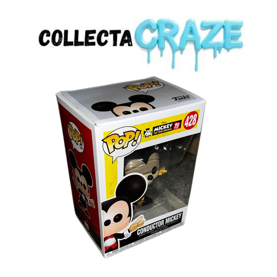 Conductor Mickey - #428 - Funko Pop! - Disney - Mickey The True Original 90 Years