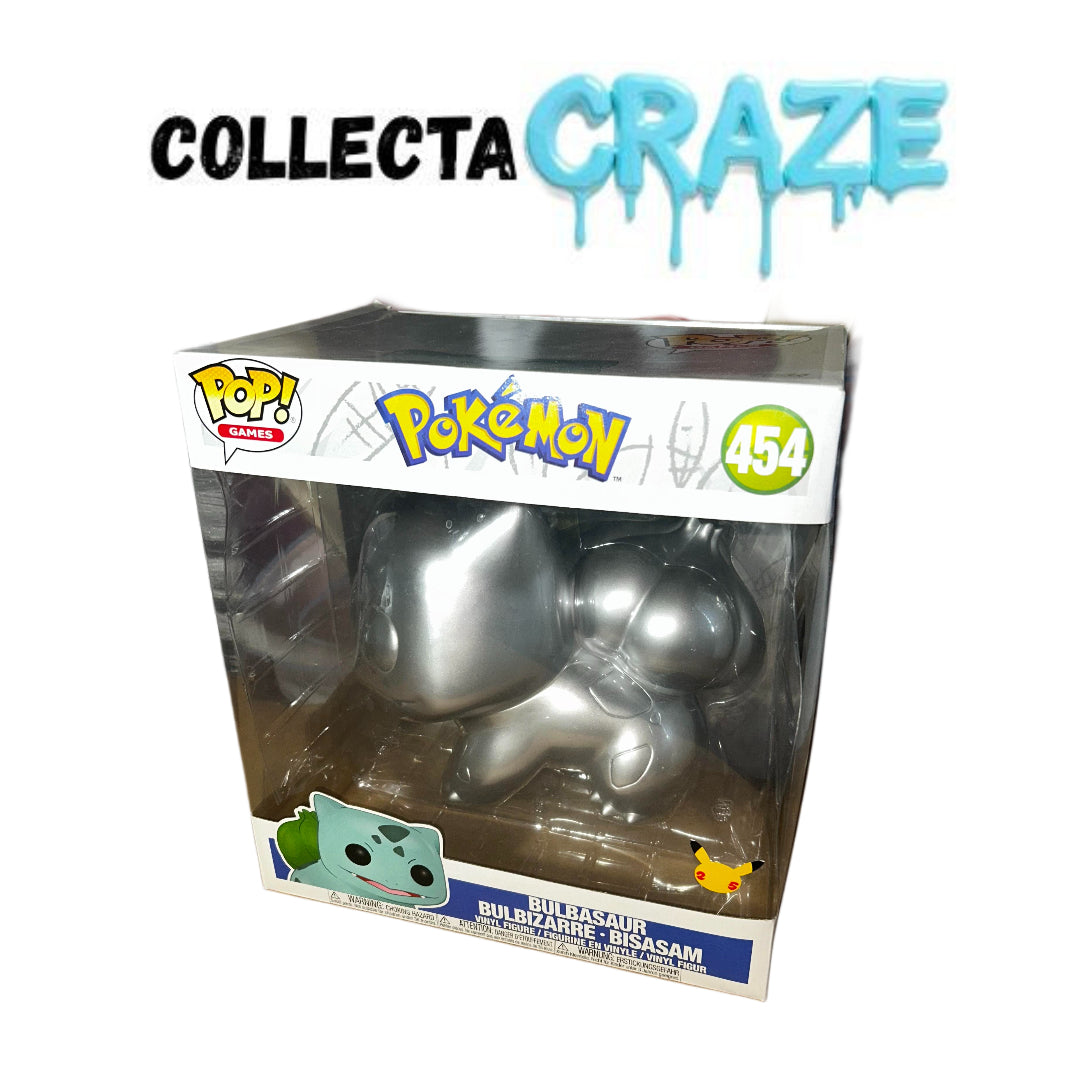 Bulbasaur - #454 - Funko Pop! - Jumbo - Games - Pokemon