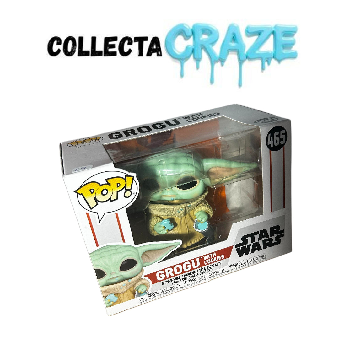 Grogu With Cookies - #465 - Funko Pop! - Star Wars