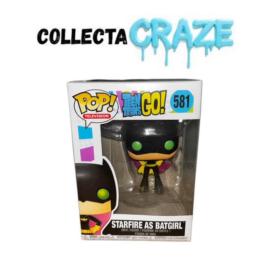 Starfire As Batgirl - #581 - Funko Pop! - TV - Teen Titans Go!