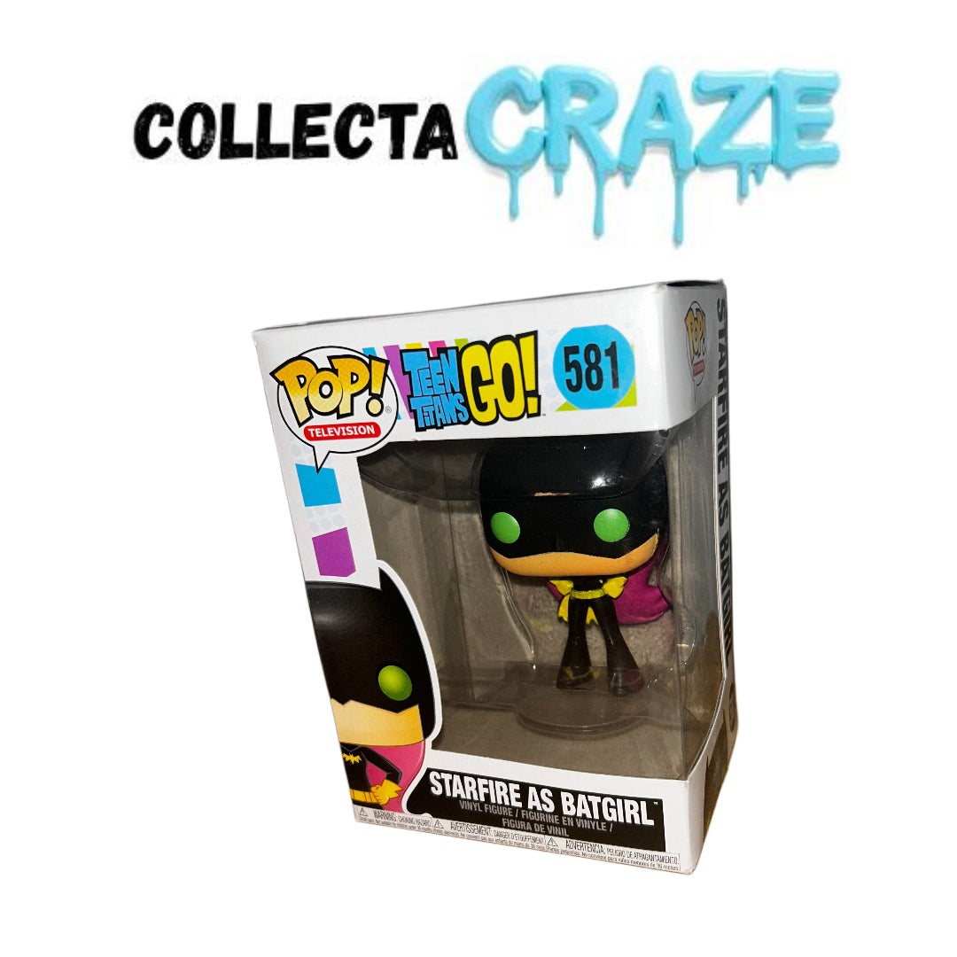 Starfire As Batgirl - #581 - Funko Pop! - TV - Teen Titans Go!