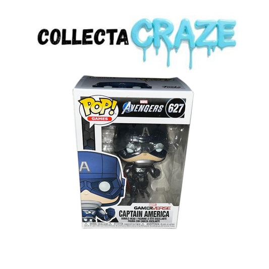 Captain America - #627 - Funko Pop! - Games - Marvel Avengers
