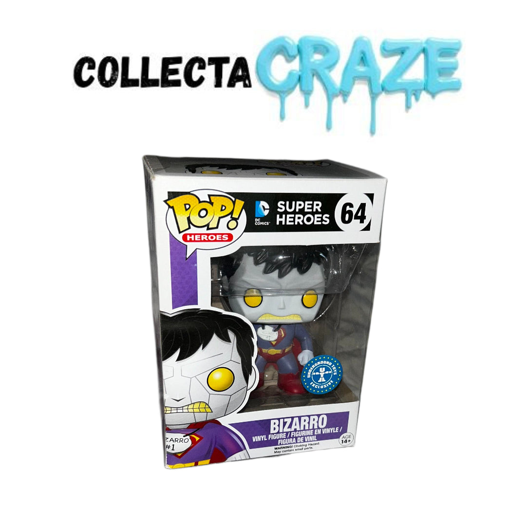Bizarro - #64 - Funko Pop! - Underground Exclusive - Heroes - DC Comics - Super Heroes