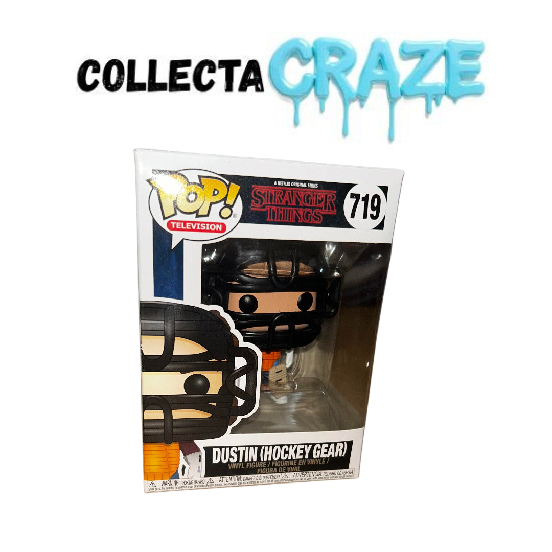 Dustin (Hockey Gear) - #719 - Funko Pop! - TV - Stranger Things