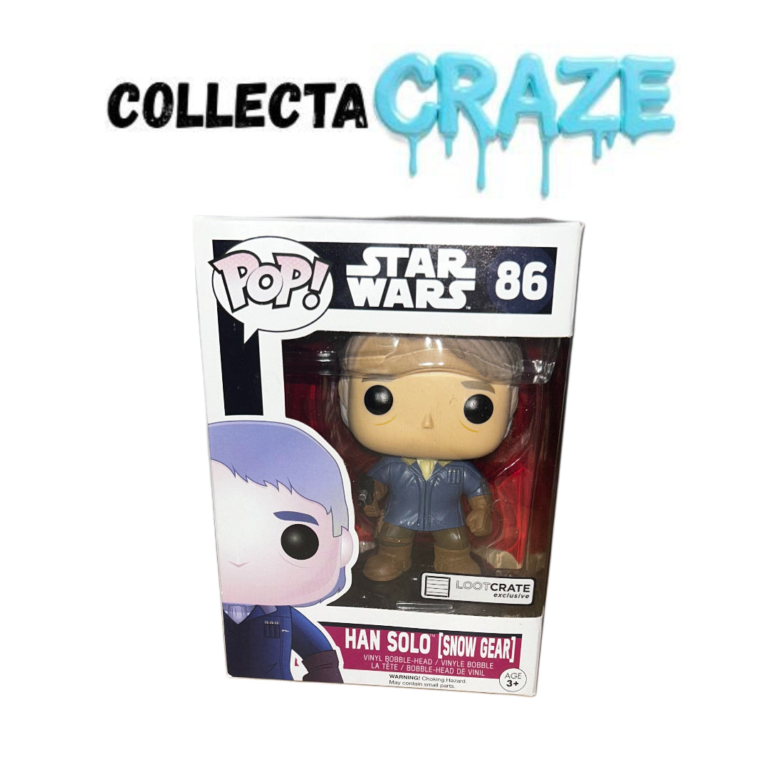 Han Solo (Snow Gear) - #86 - Funko Pop! - LootCrate Exclusive - Star Wars