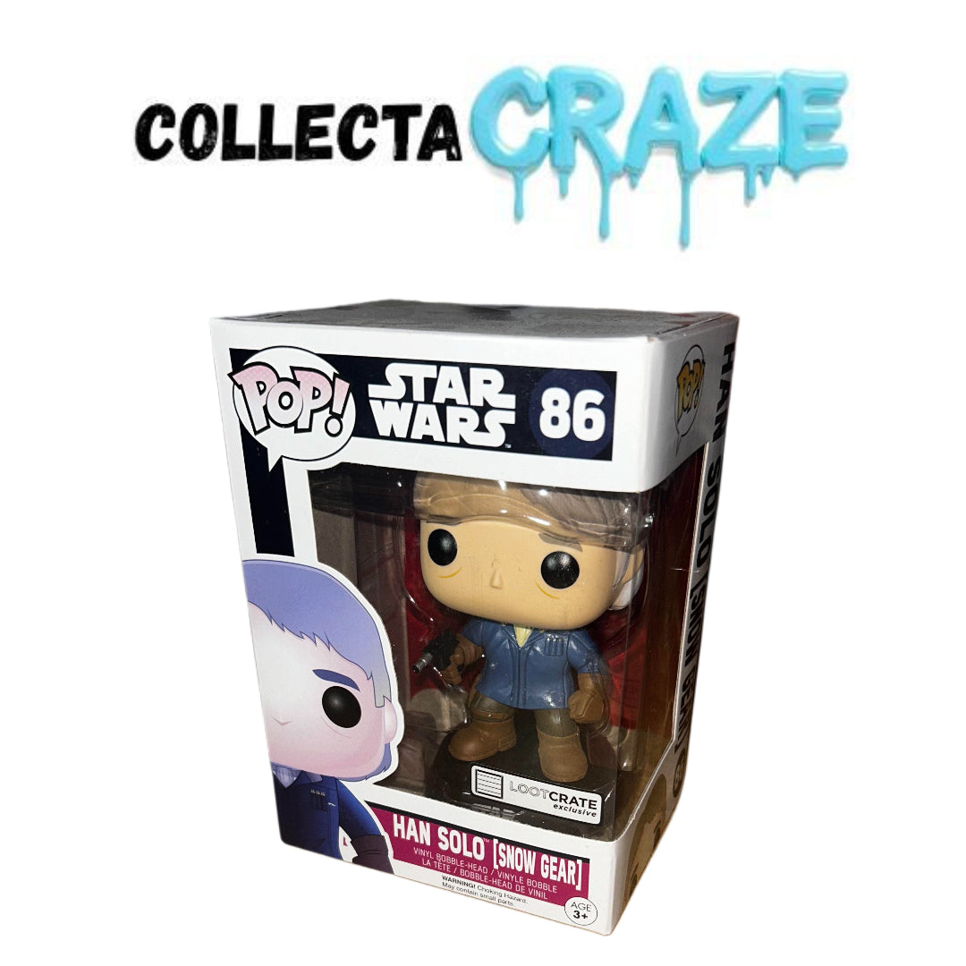Han Solo (Snow Gear) - #86 - Funko Pop! - LootCrate Exclusive - Star Wars