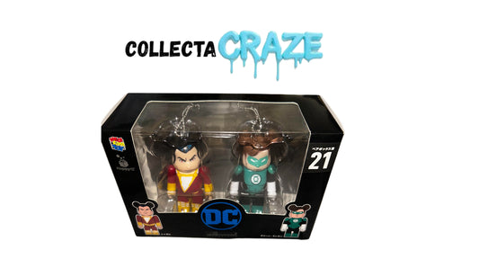Medicom - 100% - Bearbrick - DC Comics - Be@rbrick Award 21 - Shazam & Green Lantern - 2pc
