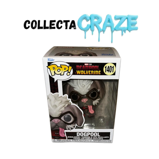 Dogpool - #1401 - Funko Pop! - Deadpool - Wolverine - Marvel