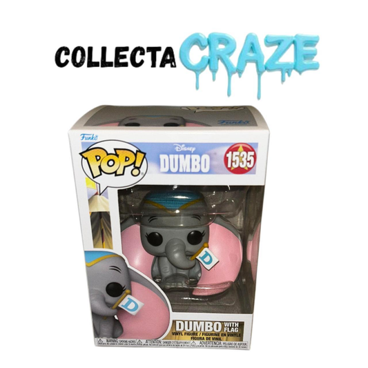 Dumbo With Flag - #1535 - Funko Pop! - Disney - Dumbo