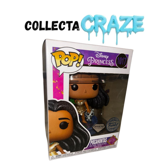 Pocahontas - #1017 - Funko Pop! - Disney - Princess - Diamond Collection - Special Edition