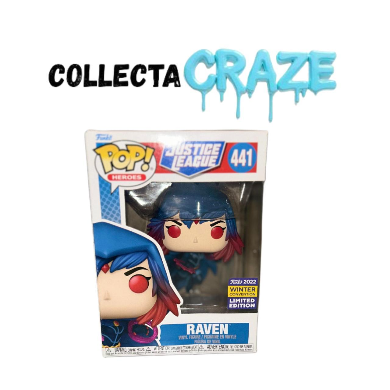 Raven - #441 - Funko Pop! - Heroes - Justice League - Winter Convention 2022 - Limited Edition