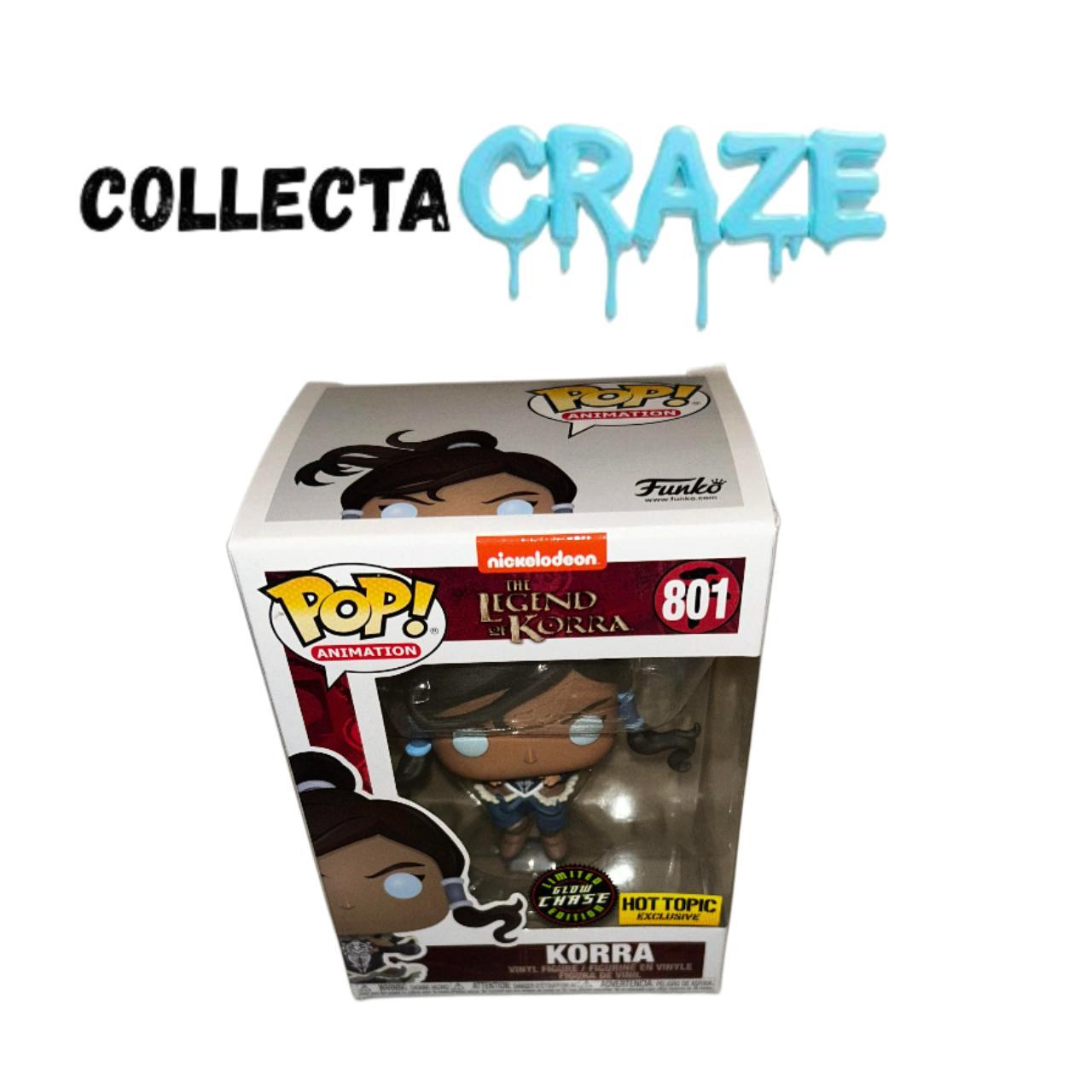 Korra - #801 - Funko Pop! - Animation - Legend Of Korra - Hot Topic Exclusive - Glow Chase