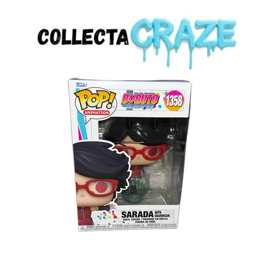 Sarada With Sharingan - #1358 - Funko Pop! - Animation - Boruto Naruto Next Generations