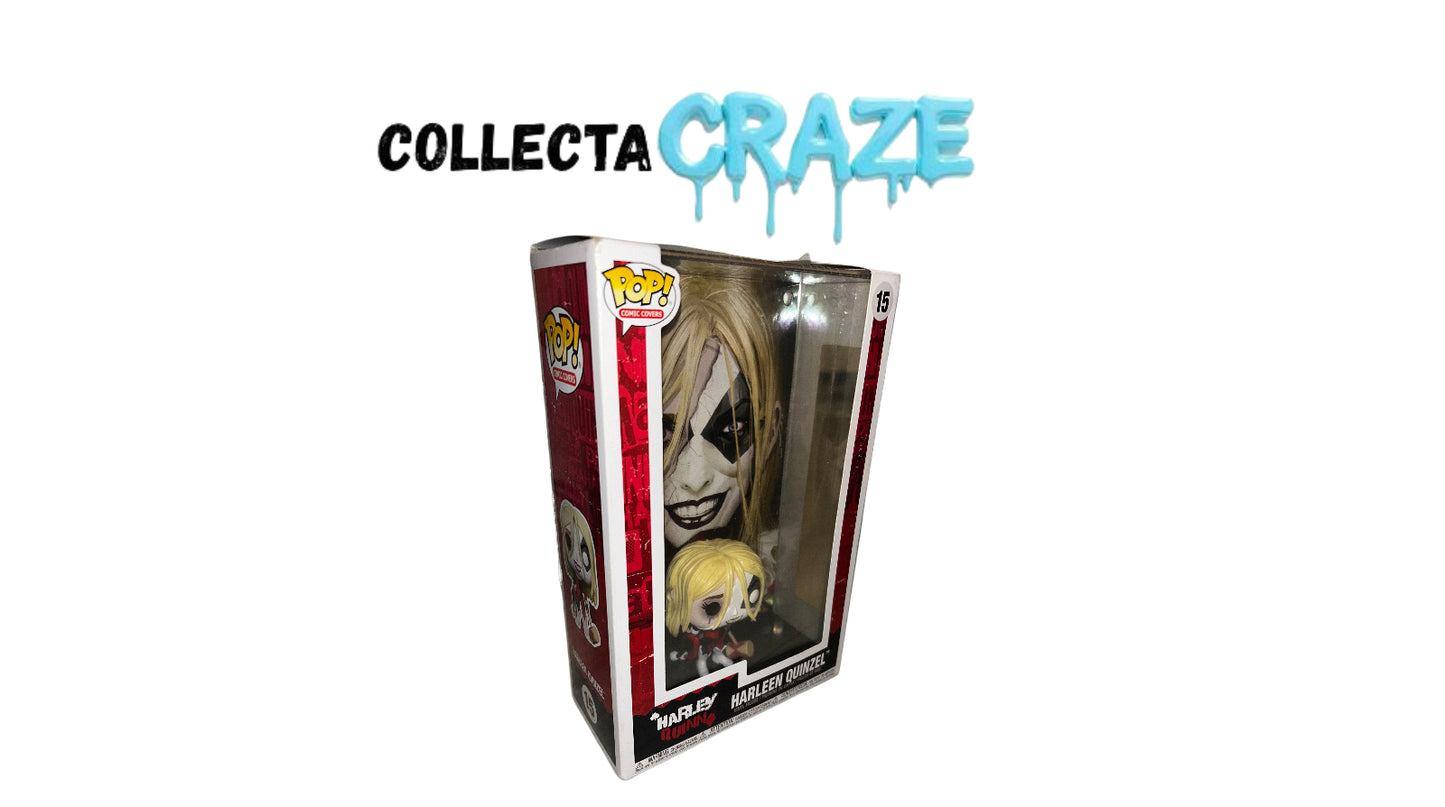 Harleen Quinzel - #15 - Funko Pop! - DC - Comic Cover