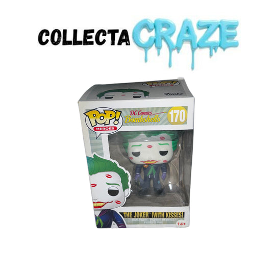 The Joker (With Kisses) - #170 - Funko Pop! - Heroes - DC Comics Bombshells