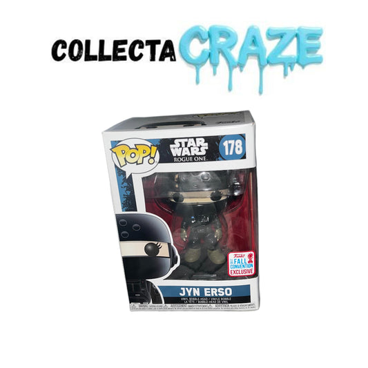 Jyn Erso - #178 - Funko Pop! - 2017 Fall Exclusive - Star Wars Rogue One