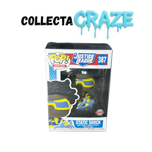 Static Shock - #387 - Funko Pop! - Special Edition - Heroes - Justice League