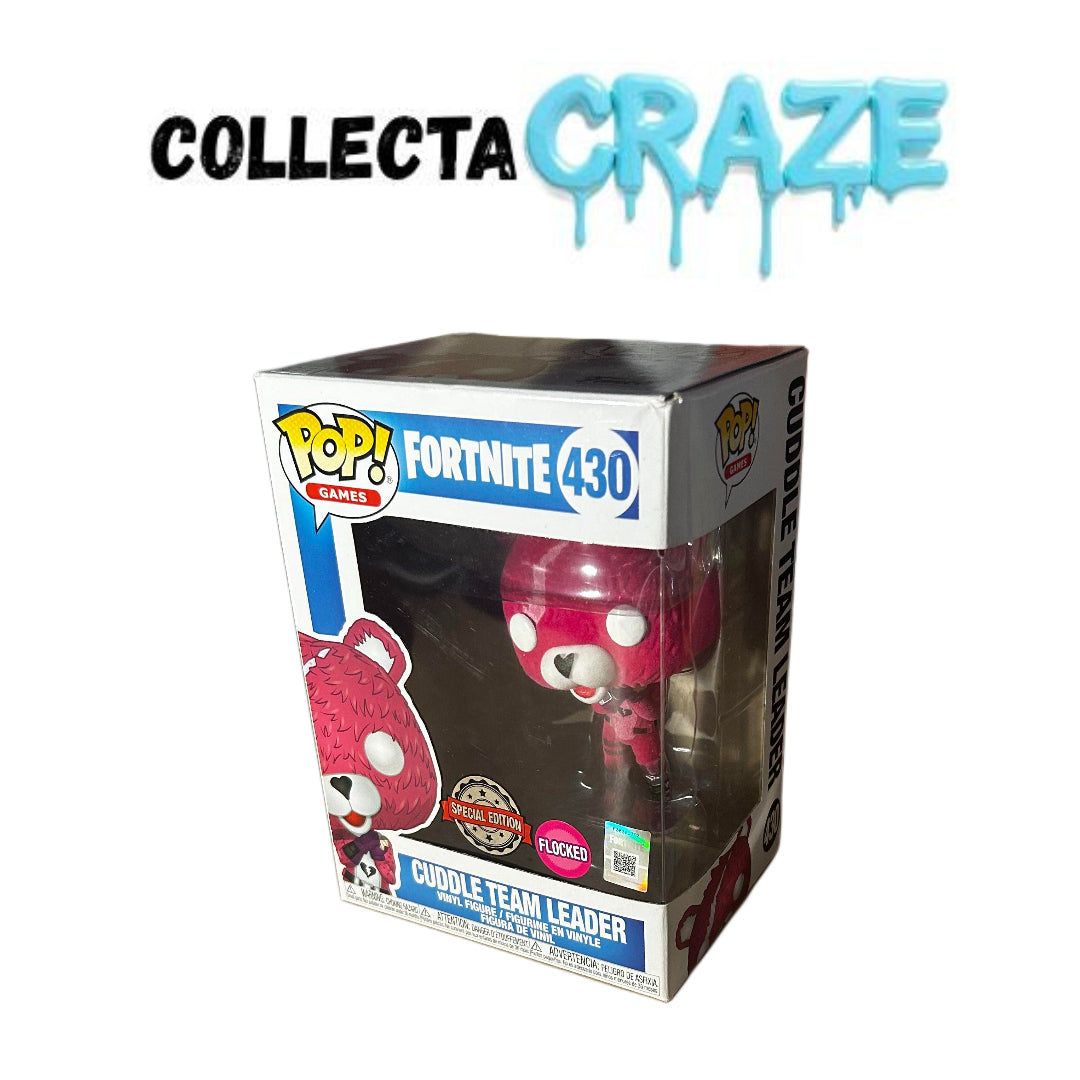 Cuddle Team Leader - #430 - Funko Pop! - Special Edition - Flocked - Games - Fortnite