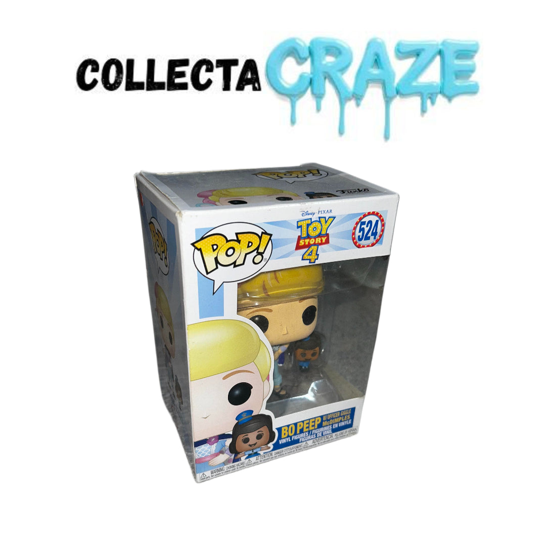Bo Peep W/ Officer Giggle McDimples - #524 - Funko Pop! - Disney - Pixar - Toy Story 4