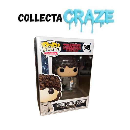 Ghostbuster Dustin - #549 - Funko Pop! - TV - Stranger Things