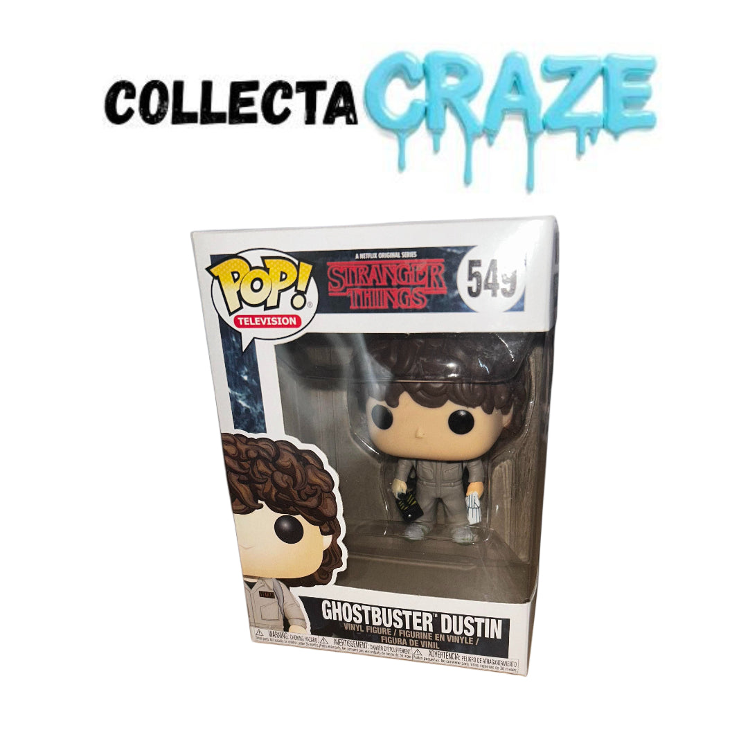 Ghostbuster Dustin - #549 - Funko Pop! - TV - Stranger Things