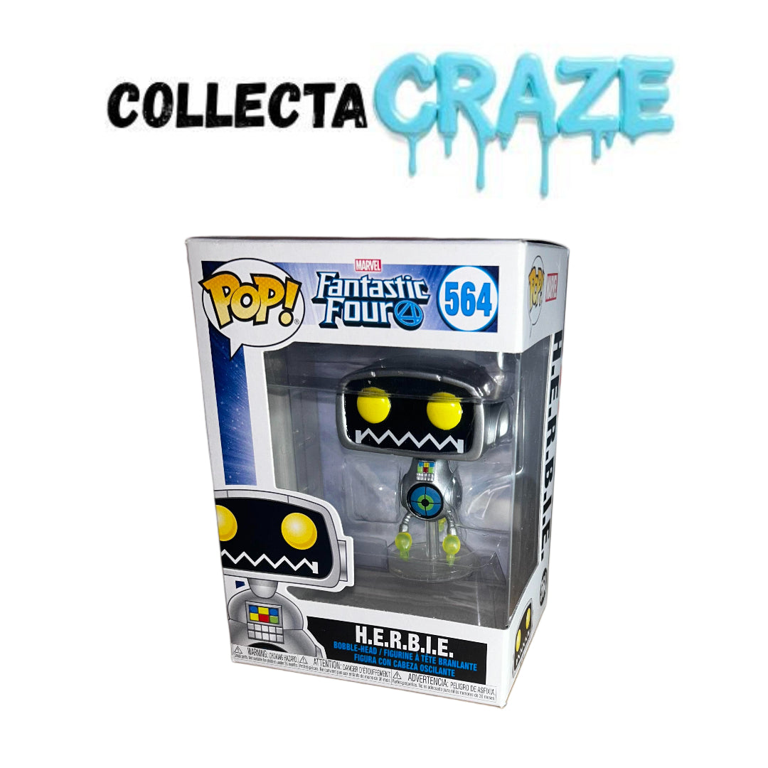 H.E.R.B.I.E - #564 - Funko Pop! - Marvel - Fantastic Four
