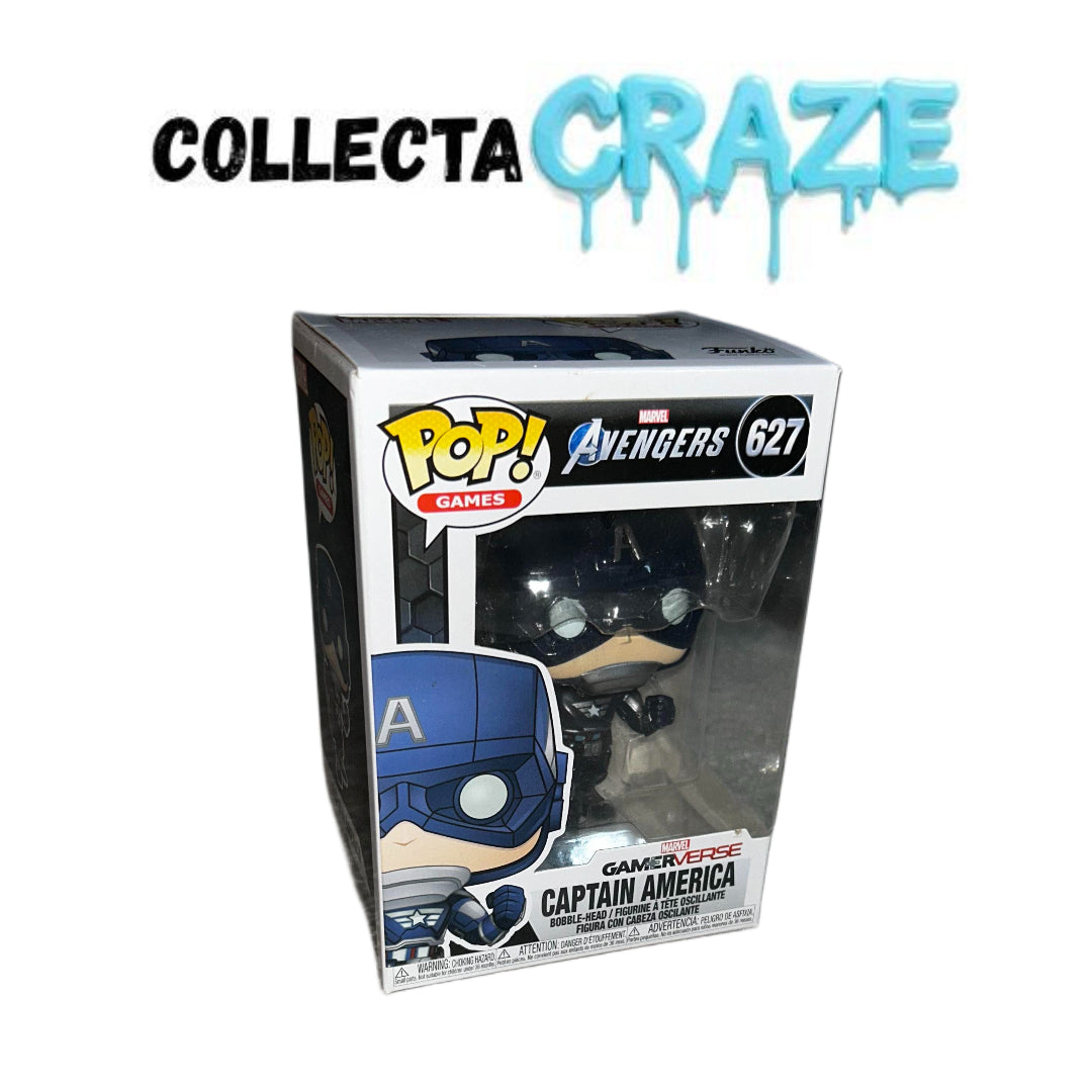 Captain America - #627 - Funko Pop! - Games - Marvel Avengers