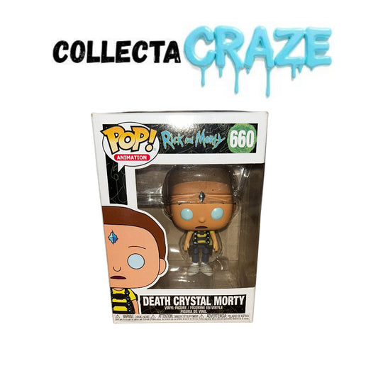 Death Crystal Morty - #660 - Funko Pop! - Animation - Rick And Morty
