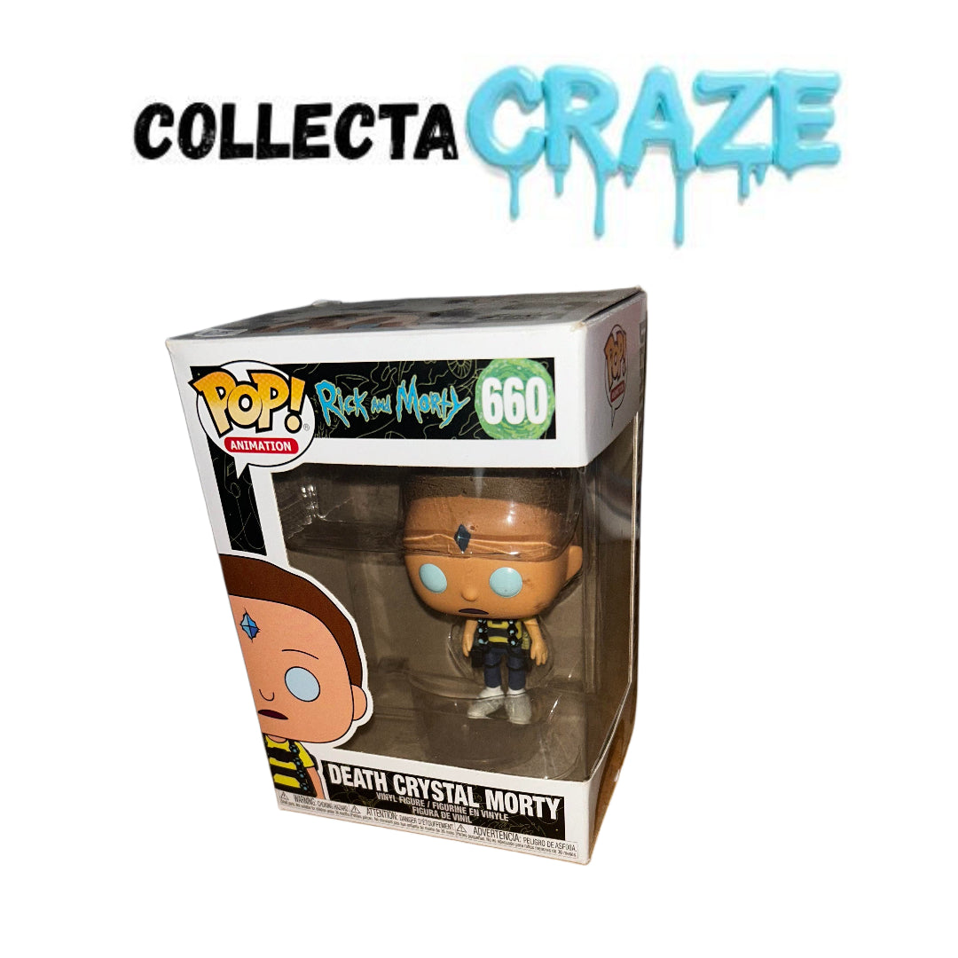 Death Crystal Morty - #660 - Funko Pop! - Animation - Rick And Morty