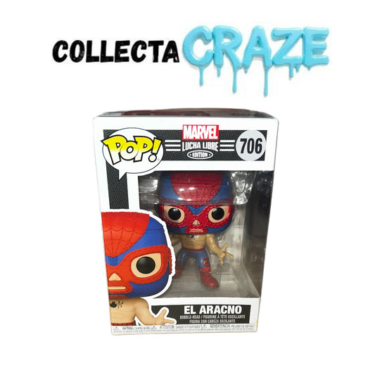 El Aracno - #706 - Funko Pop! - Marvel - Lucha Libre Edition