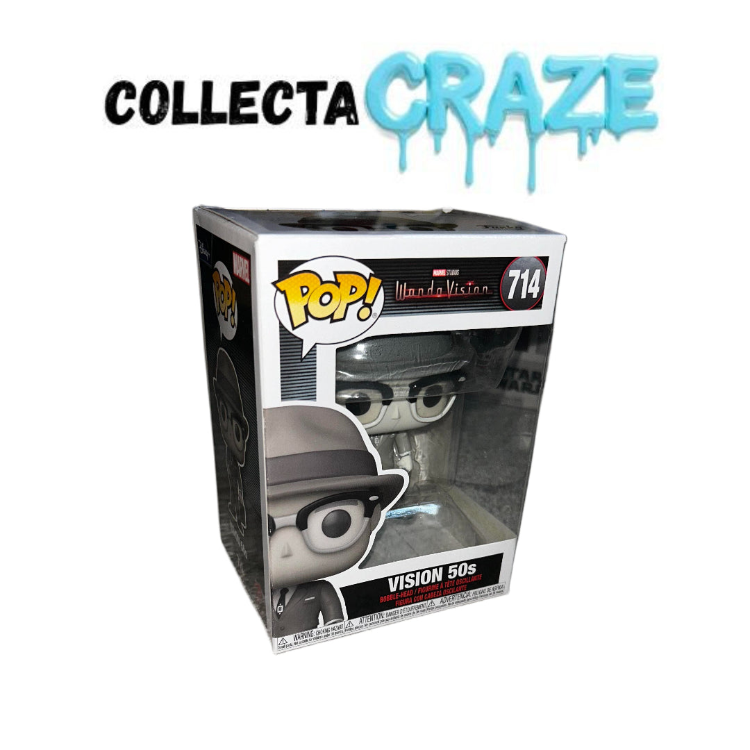 Vision 50s - #714 - Funko Pop! - Marvel - Wanda Vision