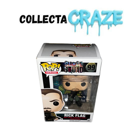 Rick Flag - #99 - Funko Pop! - Heroes - Suicide Squad