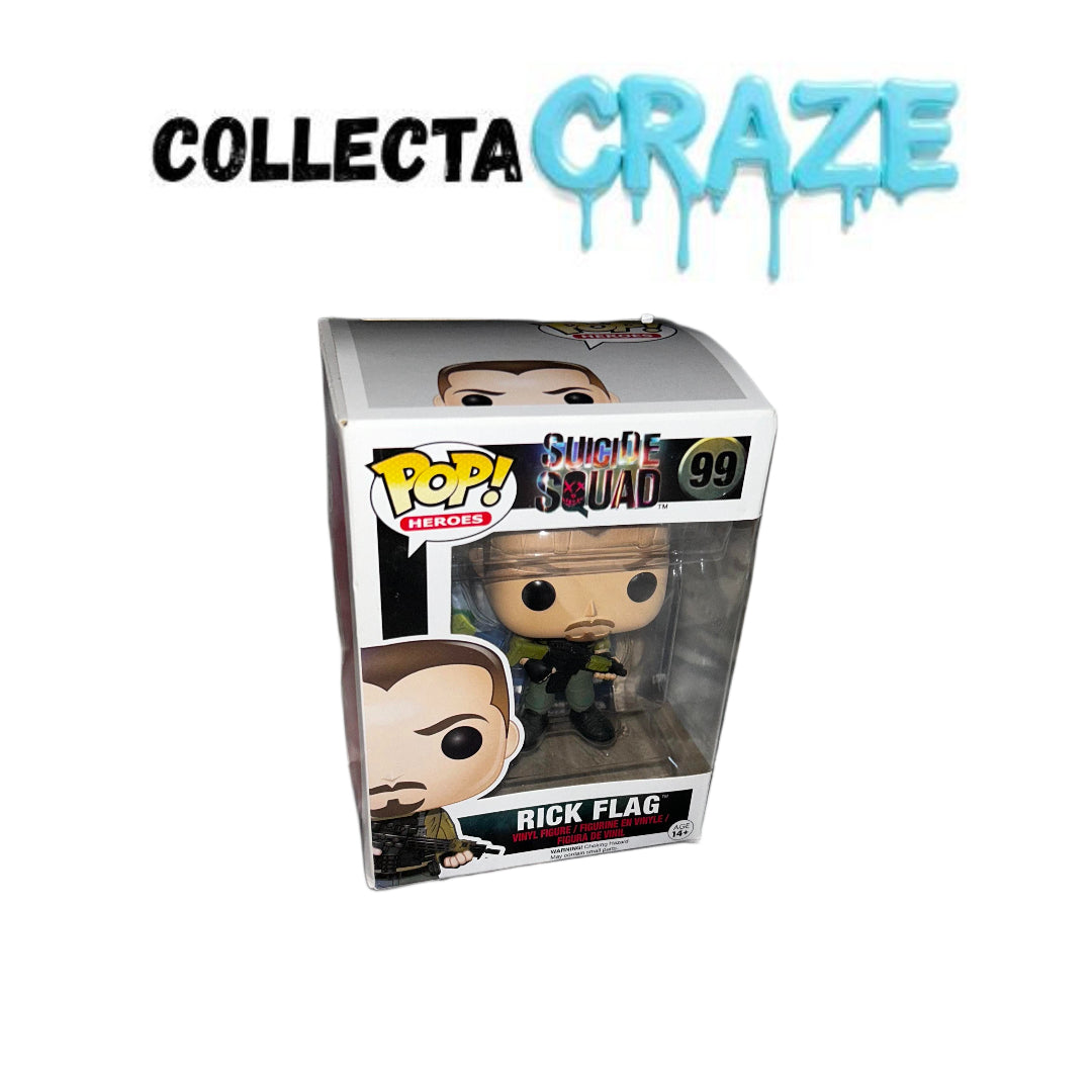 Rick Flag - #99 - Funko Pop! - Heroes - Suicide Squad