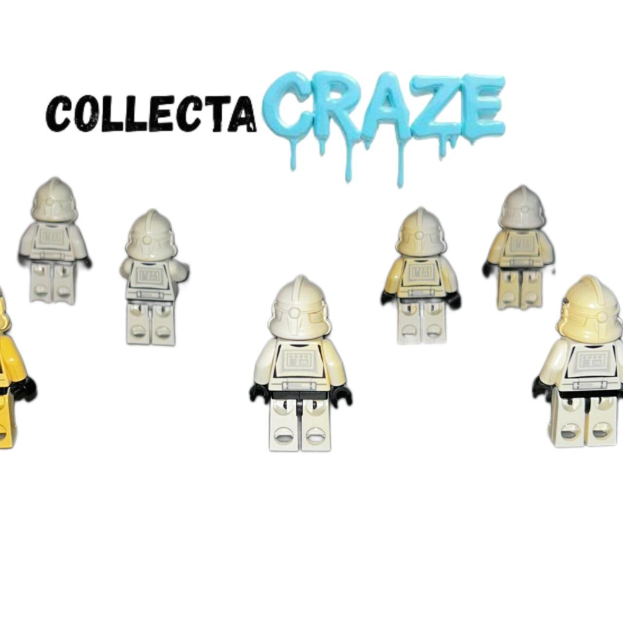 Clone Trooper (Phase 2) - Black Head, Dotted Mouth - Lego - Minifigure