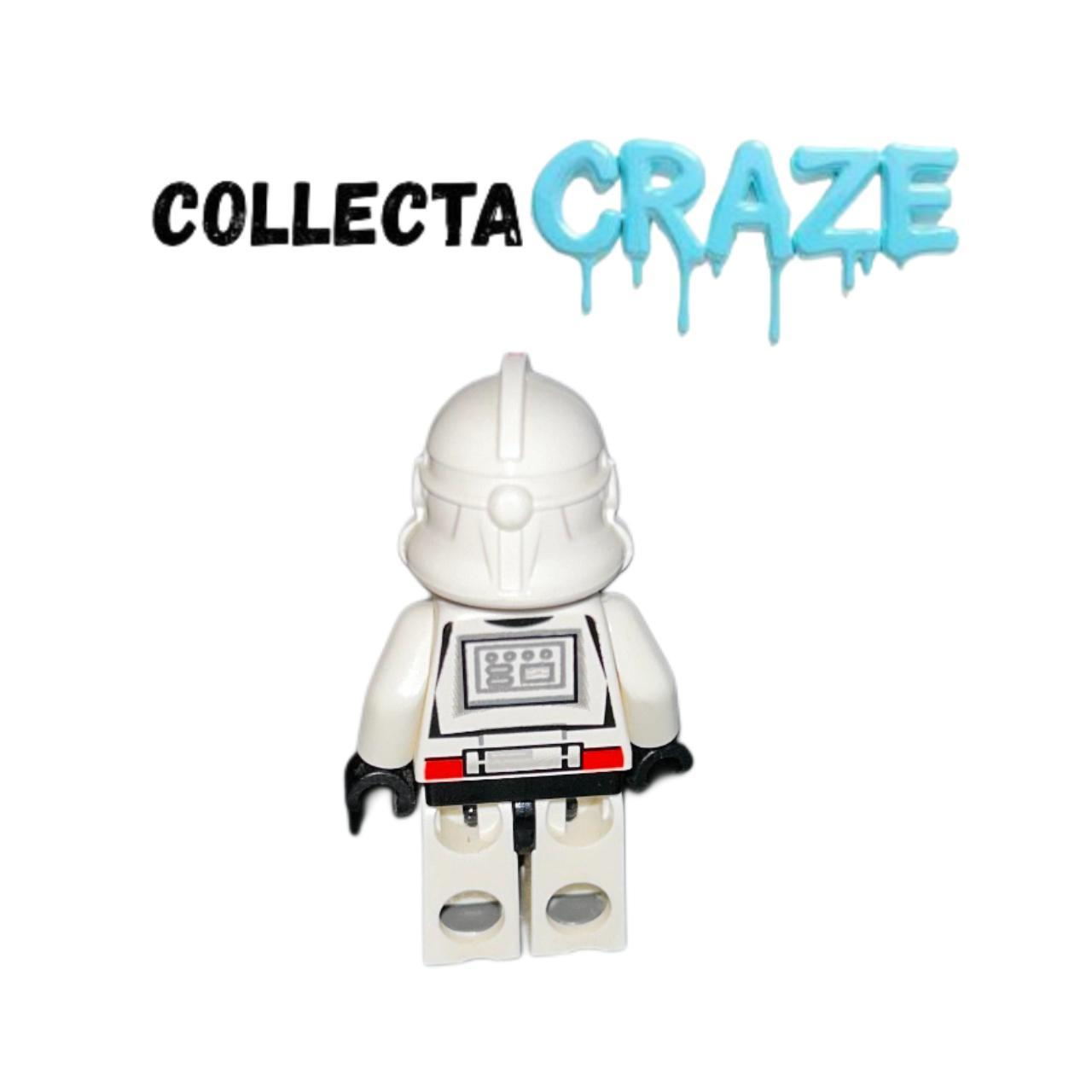 Clone Shock Trooper - Coruscant Guard (Phase 2) - Black Head - Lego - Minifigures
