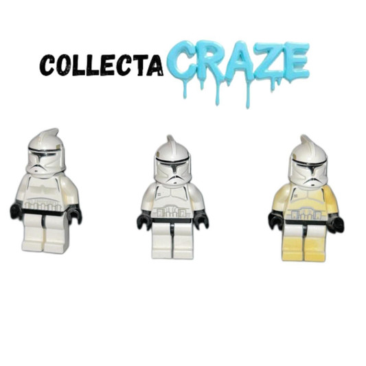 Clone Trooper (Phase 1) - Black Head - Lego - Minifigures