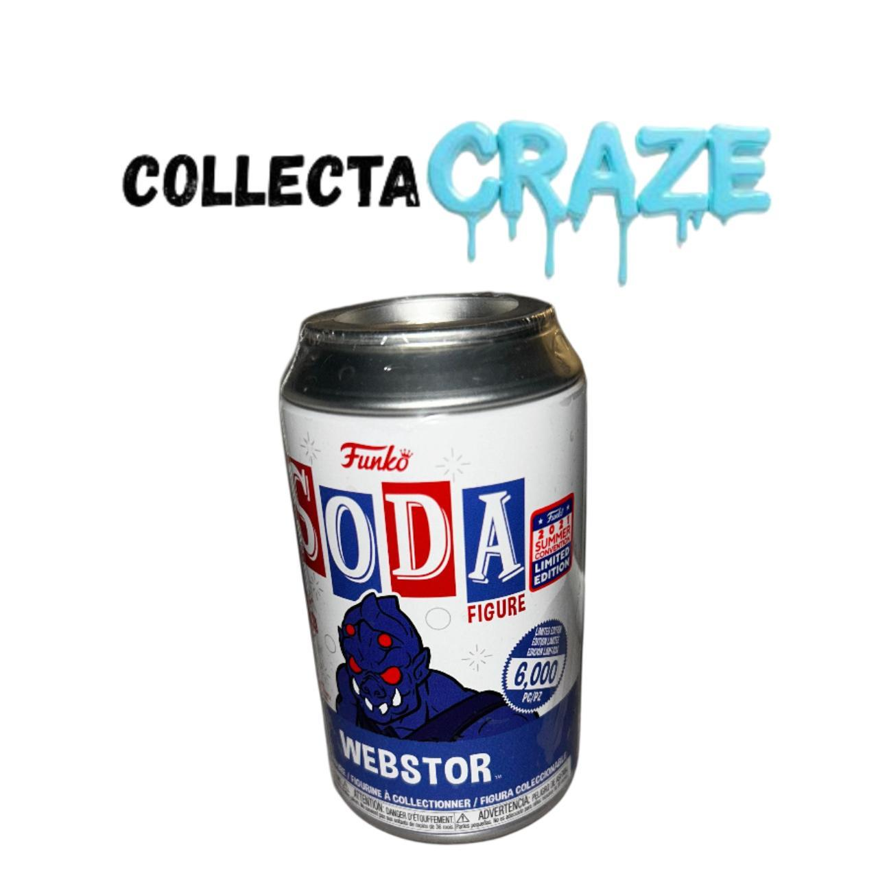 WEBSTOR - Funko Vinyl Soda - 6,000 pieces - Animation - Chance Of Chase - 2021 Summer Convention - Limited Edition