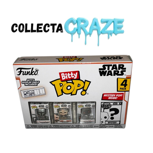 Star Wars Mandalorian - Bitty Pop 4 Pack Bitty Pop! - Funko Bitty Pop! - Star Wars