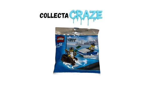Lego City - #30227 - Police Boat Chasing Thief With Loot