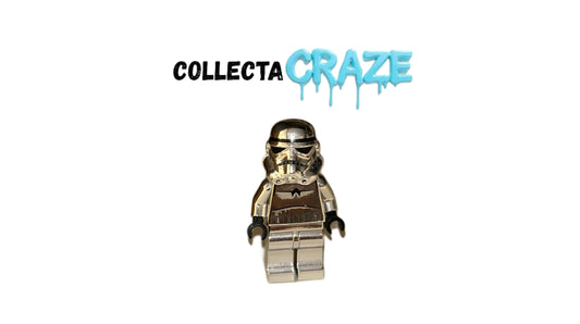 Imperial Stormtrooper - Chrome Silver - Lego - Minifigures